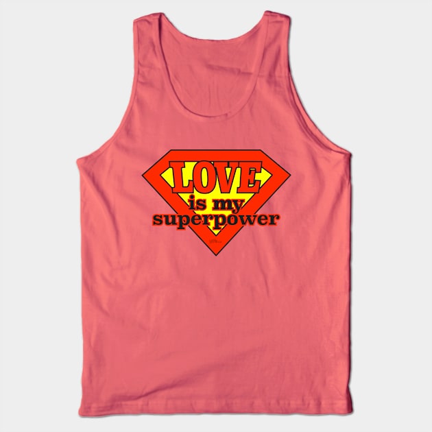 LOVE Superpower Tank Top by NN Tease